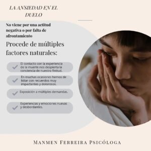 La ansiedad en el proceso de duelo
